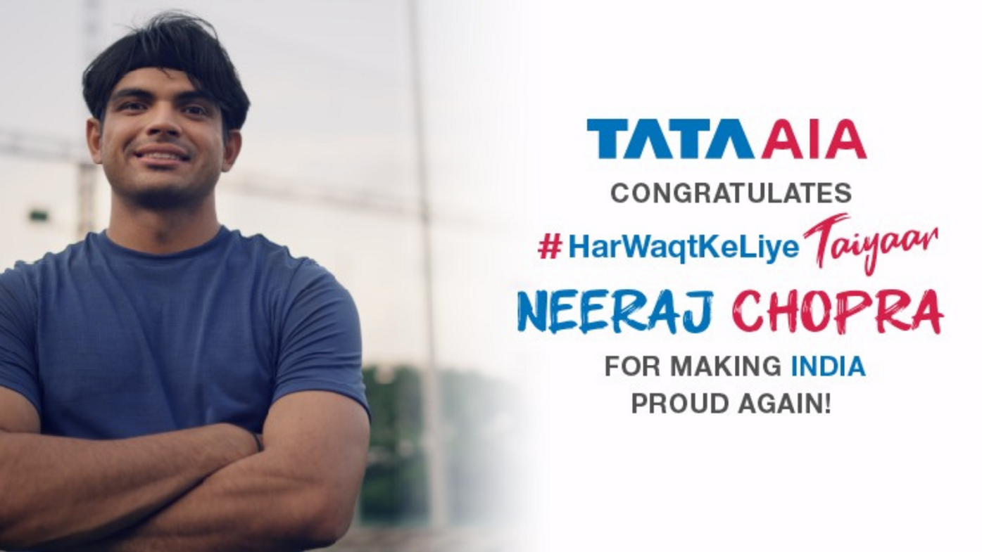 Tata AIA ft. Neeraj Chopra (Olympics 2024)